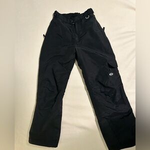 Slalom boys black ski pants - size Large